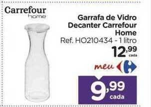 Carrefour Garrafa De Vidro Decanter Carrefour Home oferta