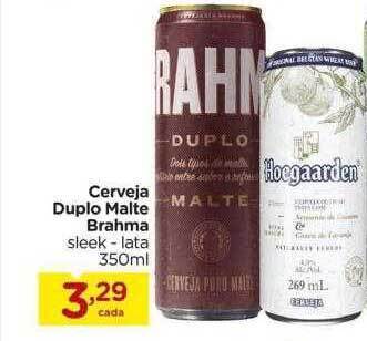 Carrefour Cerveja Duplo Malte Brahma oferta