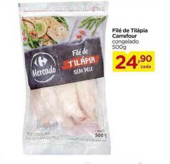Carrefour Filé De Tilápia Carrefour oferta