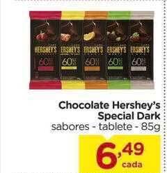 Carrefour Chocolate Hershey's Special Dark oferta