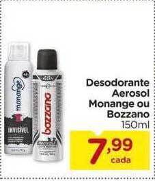 Carrefour Desodorante Aerosol Monange Ou Bozzano oferta