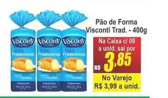 Serrano Supermercado Pão De Forma Visconti Trad. oferta