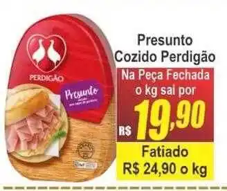Serrano Supermercado Presunto Cozido Perdigão oferta