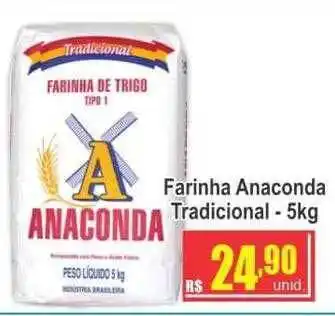 Serrano Supermercado Farinha Anaconda Tradicional oferta
