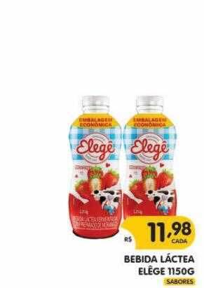 Supermercados Real Bebida Láctea Elêge oferta