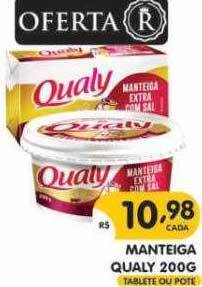 Supermercados Real Manteiga Qualy oferta