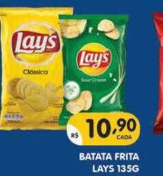 Supermercados Real Batata Frita Lays oferta