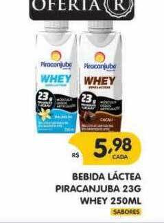 Bebida Láctea Piracanjuba Whey
