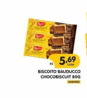 Supermercados Real Biscoito Bauducco Chocobiscuit oferta