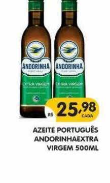 Supermercados Real Azeite Português Andorinha Extra Virgem oferta