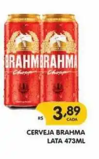 Supermercados Real Cerveja Brahma Lata oferta