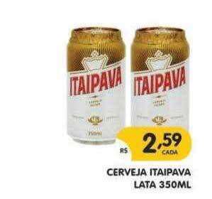 Supermercados Real Cerveja Itaipava Lata oferta