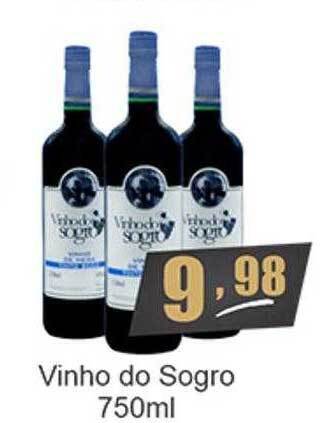 Dubom Supermercados Vinho Do Sogro oferta