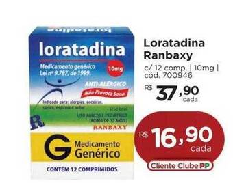 Farmácia Preço Popular Loratadina Ranbaxy oferta