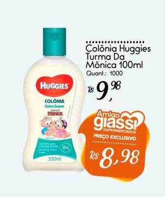 Giassi Supermercados Colônia Huggies Turma Da Mônica oferta