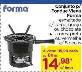 Carrefour Conjunto P Fondue Viena Forma oferta