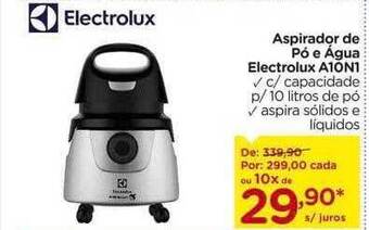 Carrefour Aspirador De Pó E água Electrolux A10n1 oferta