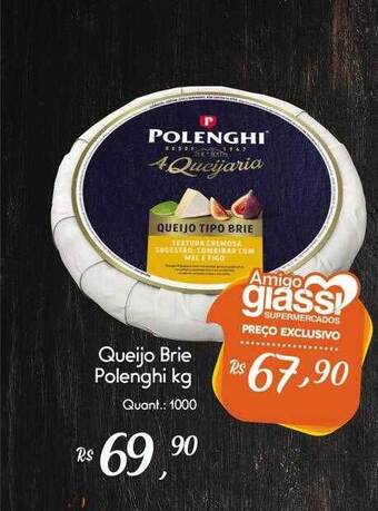 Giassi Supermercados Queijo Brie Polenghi oferta
