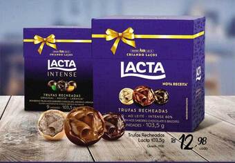 Giassi Supermercados Trufas Recheadas Lacta oferta