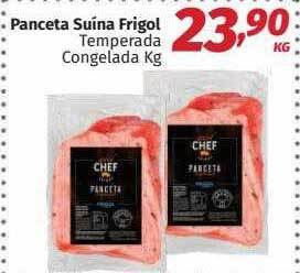 Supermercados Cidade Canção Panceta Suína Frigol oferta