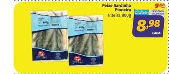 Supermercados Cidade Canção Peixe Sardinha Pioneira oferta