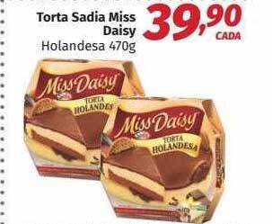 Supermercados Cidade Canção Torta Sadia Miss Daisy oferta