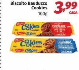 Supermercados Cidade Canção Biscoito Bauducco Cookies oferta