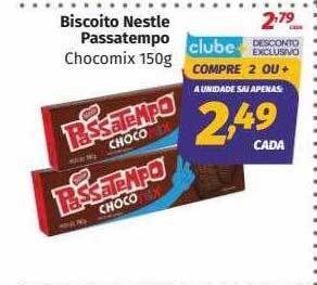 Supermercados Cidade Canção Biscoito Nestle Passatempo oferta