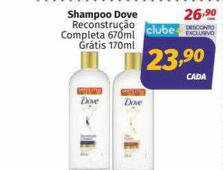Supermercados Cidade Canção Shampoo Dove oferta