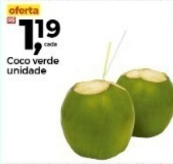 Frangolândia Coco verde unidade oferta