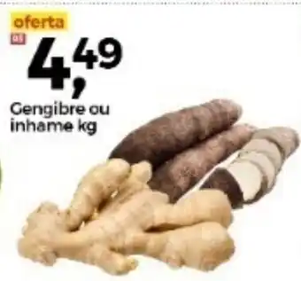 Gengibre ou inhame 1kg