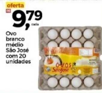 Frangolândia Ovo Branco Medio Sao Jose c/20 und. oferta