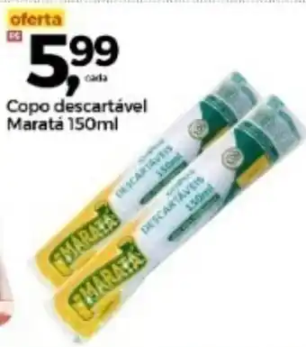 Frangolândia Copo Descartavel Marata 150ml oferta