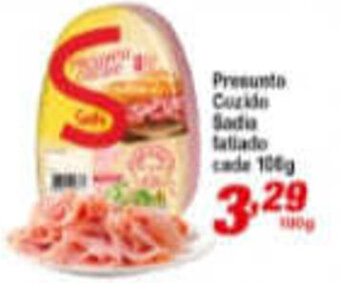 Ricoy Supermercados Presunto Cozido Sadia fatiado cada 100g oferta