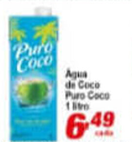 Ricoy Supermercados Agua de Coco Puro Coco 1L oferta