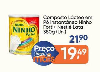 Imec Supermercados Composto Lácteo Em Pó Instantâneo Ninho Forti+ Nestlé oferta