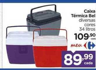 Carrefour Caixa Térmica Bel 34 Litros oferta