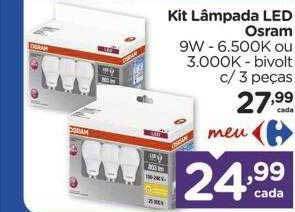 Carrefour Kit Lâmpada Led Osram oferta