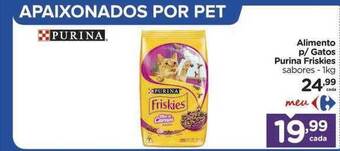Carrefour Alimento P Gatos Purina Friskies oferta