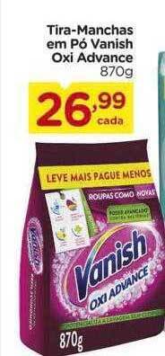 Carrefour Tira-manchas Em Pó Vanish Oxi Advance oferta