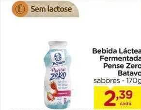 Carrefour Bebida Lactea Fermentada Pense Zero Batavo oferta