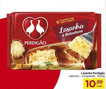 Carrefour Lasanha Perdigão oferta