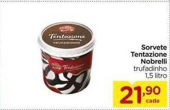 Carrefour Sorvete Tentazione Nobrelli oferta