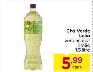 Carrefour Chá-verde Leão oferta