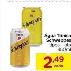 Carrefour Agua Tônica Schweppes oferta
