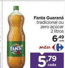 Carrefour Fanta Guaraná Tradicional Ou Zero Açucar oferta