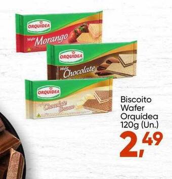 Imec Supermercados Biscoito Wafer Orquidea oferta