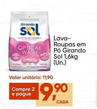 Imec Supermercados Lava-roupas Em Pó Girando Sol oferta