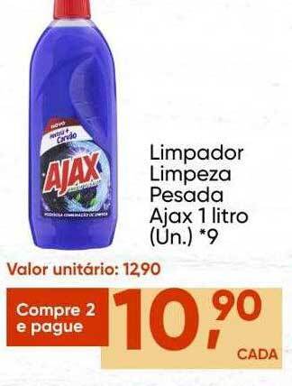 Limpador Limpeza Pesada Ajax