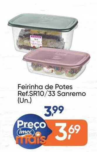 Imec Supermercados Feirinha De Potes Sanremo oferta